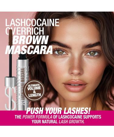  Svenja Walberg Lashcocaine Overrich Mascara 3 Looks Technology Mascara Promotes natural lash growth Trendy brown mascara by Svenja Walberg Smudge-proof Vegan Made in - Buy Online on GoSupps.com