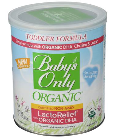 Baby's Only Toddler Formula, Lactose Relief, Organic, 12.7-Ounce Can