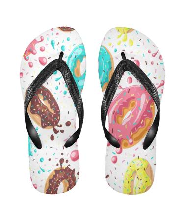 Mnsruu Flip Flops for Home Hotel Spa Bedroom Travel XS for Men Women