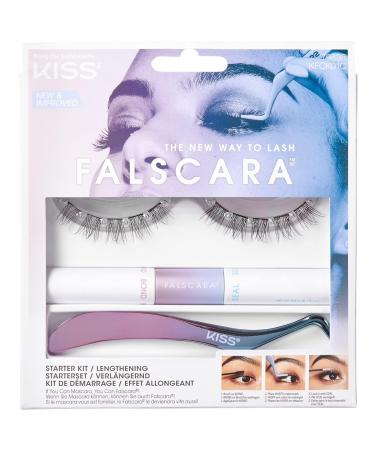 Kiss Falscara Eyelash Starter Kit Lengthening 2-Pack - Natural Eyelash Extensions - Buy Online on GoSupps.com