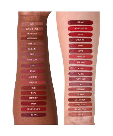 Lip Divine Liquid Lipstick (011 A La Mode) - Long-Lasting Matte Lip Color - Buy Online on GoSupps.com