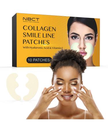 Smile Line Patches - 5 Pairs - Anti-Wrinkle Facial Strips - Face Wrinkle Patches - Moisturizing & Tightening - Laugh Lines Care Patches  Face Tape For Wrinkles - 2022 Formula - Smile Lines Treatment
