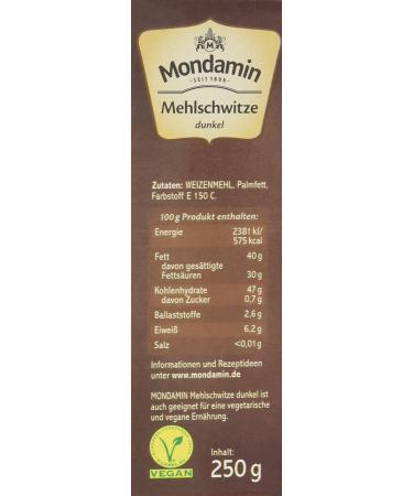 Buy Mondamin Classic Roux Dark (1 x 250 g) - Premium Cooking Thickener for International Shipping - Buy Online on GoSupps.com