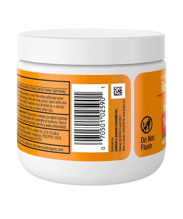 Neutrogena Rapid Clear 2% Salicylic Acid Acne Face Pads - 60 Ct Pack - Oil-Free Treatment for Acne-Prone Skin - Buy Online on GoSupps.com