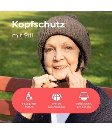 Ribcap Iggy - Medical Head Protection Helmet for Epilepsy (Small 53-55 cm) - Brown | Shop Now for Safe Stylish Protection - Buy Online on GoSupps.com