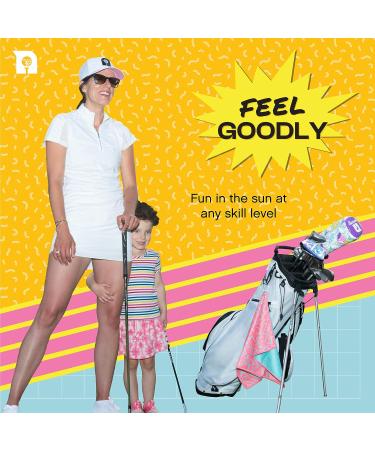 Noonan Golf Towel - Premium Microfiber with Carabiner Clip | 24x15 | Golf Accessories for Men & Women | Fun & Unique Designs - Buy Online on GoSupps.com