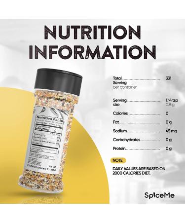 Organic Everything Bagel Seasoning 9.3 oz - Zero Calories | Premium Blend for Flavorful Dishes - Buy Online on GoSupps.com