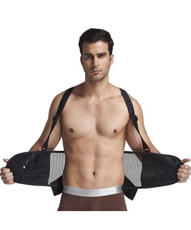 NEOtech Care XXL Black Back Support with Straps - Lightweight Breathable Design for Ultimate Comfort - Ideal for International Shipping - Buy Online on GoSupps.com