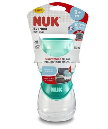 NUK Everlast 360 Sippy Cup - Green - 10oz - 1pk - 1 Count - Buy Online on GoSupps.com