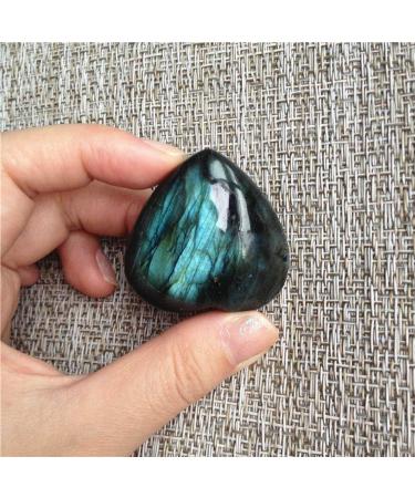 Buy Aitele Moonstone Labradorite Palm Stone - Heart-Shaped Healing Quartz Gemstone Worry Stone for Therapy & Jewelry - Buy Online on GoSupps.com