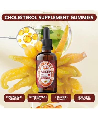 Well&Whole Cholesterol Support Liquid Drops | Plant Sterols & Red Yeast Rice Tincture | Bergamot & Guggul Extract | Heart Health Formula with Enhanced Absorption | Vegan, Non-GMO, 2 Fl Oz 1 - Buy Online on GoSupps.com