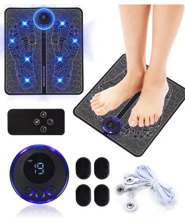 Birshe EMS foot massager foot massage device for the blood circulation foldable foot massage device electrical foot massage device. - Buy Online on GoSupps.com