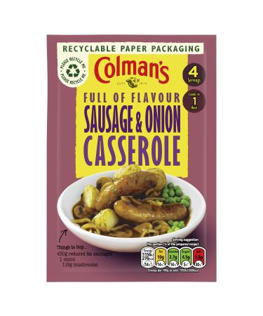 Colman's Sausage & Onion Casserole Recipe Mix 45g