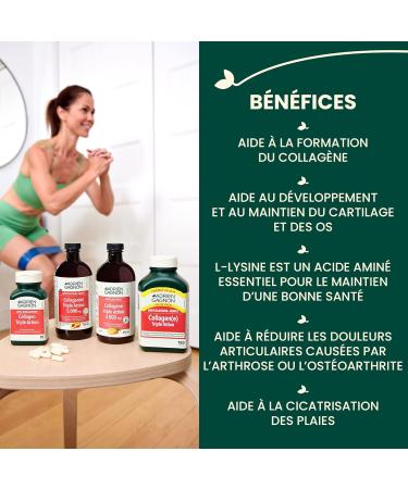 Adrien Gagnon - Collagen Triple Action For deterioration of cartilage or onset of joint pain - Value Pack - 180 Count - Buy Online on GoSupps.com