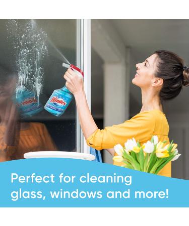 Windex Original Glass Cleaner Spray Bottle, 23 fl oz - Pack of 6 - Buy Online on GoSupps.com