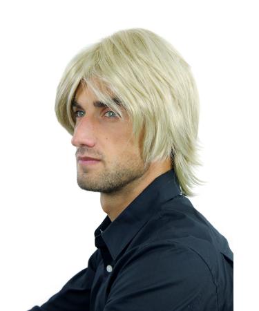 WIG ME UP Men's Long Rockstar Wig Voluminous Light Blonde Mix WL-2253-24/613 | Shop Internationally - Buy Online on GoSupps.com