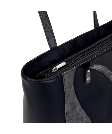 LCP Kids Diaper Bag - Eco Leather Handbag Scratch-Resistant 15L Volume Black - International Shipping - Buy Online on GoSupps.com