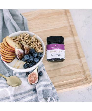 Buy New Zealand Honey Co. Raw Manuka Honey UMF 24+ | MGO 1122+ - 250g (8.8oz) - Buy Online on GoSupps.com