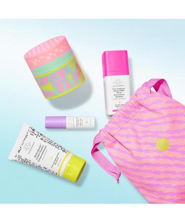 Drunk Elephant Opening Night Kit - Bora Barrier Cream (50ml/1.69 fl oz) Mello Marula Cream Cleanser (60ml/2 fl oz) TLC Framboos Glycolic Night Serum (15ml/.5 oz) Ceramighty Cream (5ml/.16 fl oz) - Buy Online on GoSupps.com