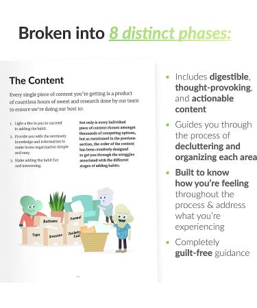 Habit Nest Home Organization Sidekick Journal: Declutter & Organize Your Home Room by Room - Buy Online on GoSupps.com