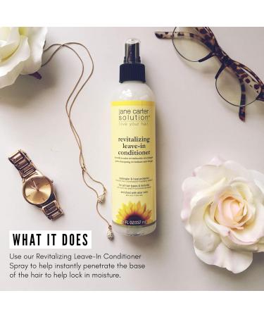Jane Carter Revitalizing Leave-In Conditioner 8 oz 2 Pack - Nourishing & Moisturizing Hair Treatment - Shop Internationally - Buy Online on GoSupps.com