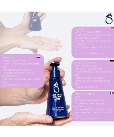 Herome Hand Cream Extra Anti Aging 120ml - Protects Against Skin Aging Reduces Wrinkles & Pigment Spots SPF 15 - Best E-commerce Purchase - Buy Online on GoSupps.com