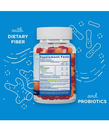 Mommy's Bliss Kids Fiber Gummies with Prebiotics - Orange & Berry, 60 Gummies for Ages 3+ - Buy Online on GoSupps.com