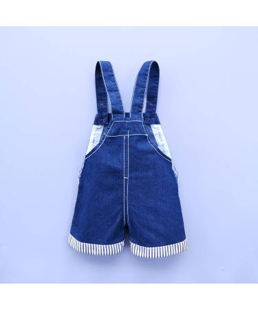 KIDSCOOL SPACE Baby Girl Jean Overalls with 3D Bunny, Size 2-3 Years, Blue-2129 - Buy Online on GoSupps.com