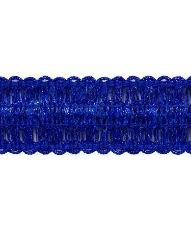Royal Blue Trish Sequin Metallic Braid Trim by the Yard (10 Yards) - Shop Now! - Buy Online on GoSupps.com