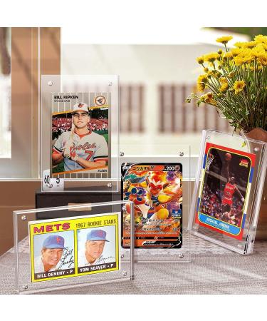 Acrylic Card Frame  Magnetic Trading Card Display Frames Desktop Display - 2 Sets Clear - Buy Online on GoSupps.com