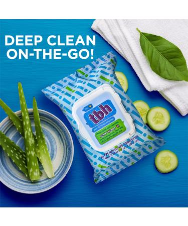 TBH Kids Spot Foam Face Cleaning Wipes for Sensitive Skin - Gentle Cleanser for Acne Prone Kids, Preteens, Teens - Sulfate & Paraben Free - Buy Online on GoSupps.com