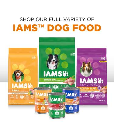 IAMS Proactive Health Wet Dog Food 12 Count 13 oz Cans Senior Chicken & Rice - Pack of 12 - Buy Online on GoSupps.com