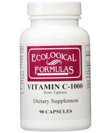 Ecological Formulas Vitamin C-1000 90 Capsules