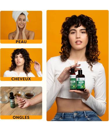 Neem Oil | Neem Oil for Plants | Pure Organic Cold Pressed 100% Virgin Neem Oil | Neem Oil for Skin Hair Nails (100) - Buy Online on GoSupps.com