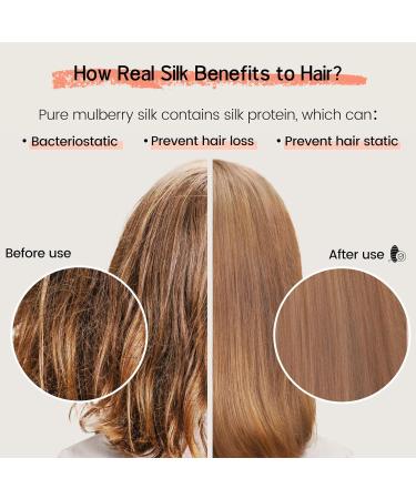 iCooBreeze Mulberry Silk Lined Sleep Cap Bonnet - Pink | Adjustable Strap for Curly Hair | Women and Men - Buy Online on GoSupps.com