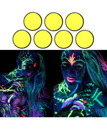 Ensemble de Peinture pour le Visage et le Corps Maquillage Fluorescent Base d'eau pour Adultes et Enfants Hypoallerg nique et Non Toxique Parfait pour Halloween les F tes et le Jaune - Buy Online on GoSupps.com