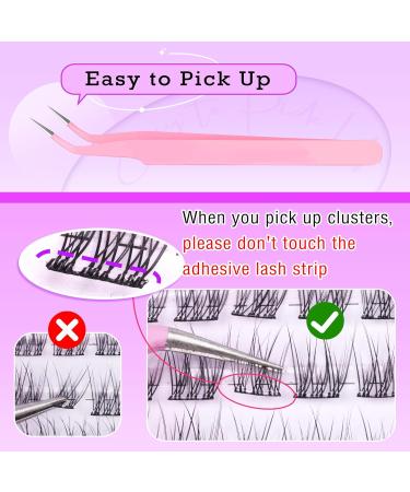 Buy Self Adhesive Lash Clusters - Natural Look Reusable Faux Mink Eyelashes | Newcally Lashes - Buy Online on GoSupps.com