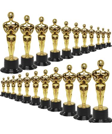 24 Pack 6'' Plastic Gold Star Award Trophies - Party Decorations, Favors, School Awards & Game Prizes - Buy Online on GoSupps.com
