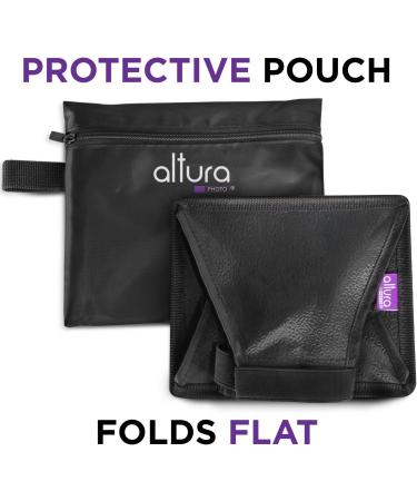 Altura Photo Flash Diffuser Light Softbox 6x5 - Universal Collapsible with Storage Pouch for Canon, Yongnuo, and Nikon Speedlight - Buy Online on GoSupps.com