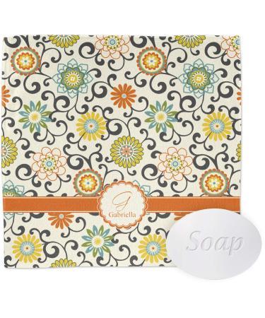YouCustomizeIt Personalized Swirls & Floral Washcloth