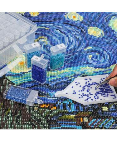 SGHUO 1 Pack Diamond Painting Tool Box - 64 Grids - Buy Online on GoSupps.com