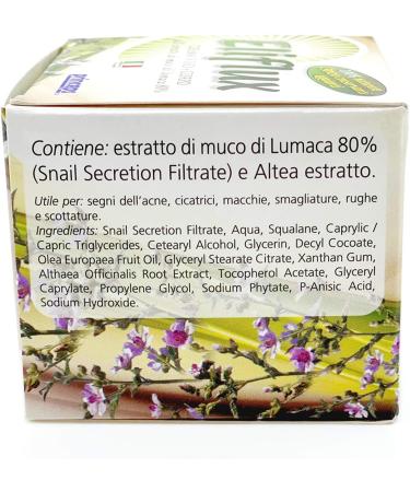  farmaflor Eliflux Face and Body Cream with Snail Mucus Extract - 50 ml 80% Snail Mucus Extract (Snail Secretion Filtrate) and Nutrient Regenerating Extract - Buy Online on GoSupps.com