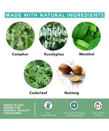 Vaporex Medicated Chest Rub with Camphor, Menthol & Eucalyptus Essential Oil 2 OZ - Made in USA - Buy Online on GoSupps.com