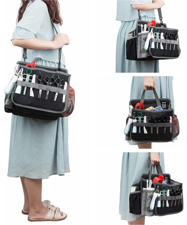 KISLANE Pet Grooming Carrying Bag - Black Shoulder Cat & Dog Grooming Tools Organizer - Buy Online on GoSupps.com