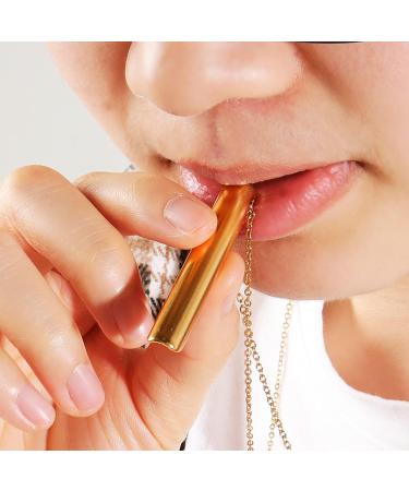 Breathing Necklace for Women Anxiety Relief Necklace Stainless Steel Mindful Breathe Necklace Breathe Easy Necklace for Meditation Silent Axiety Whistle Necklace for Calming Down Silver - Buy Online on GoSupps.com