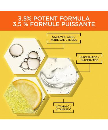 Garnier Vitamin C Serum + Moisturizing Brightening Day Cream Glow Bundle Brightening Serum with Vitamin C Serum + Day Cream - Buy Online on GoSupps.com