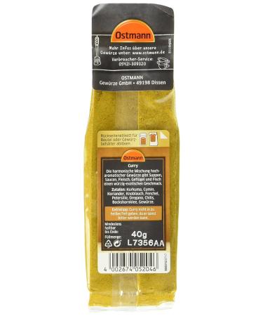 Ostmann Curry Powder - 3 x 40g Indian Spice Mixture for Delicious Curries Pasta & Wok Dishes - Authentic Asian Flavors - Buy Online on GoSupps.com