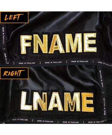 Custom Muay Thai Shorts for Men & Women - Personalized Boxing MMA Trunks | Siamkick Black Mesh XX-Large - Buy Online on GoSupps.com