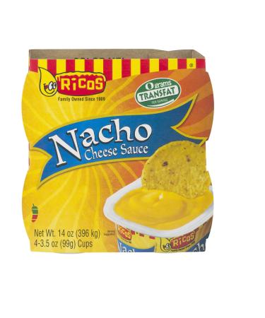 PACK OF 12 - Ricos Nacho Cheese Sauce Cups - 4 CT