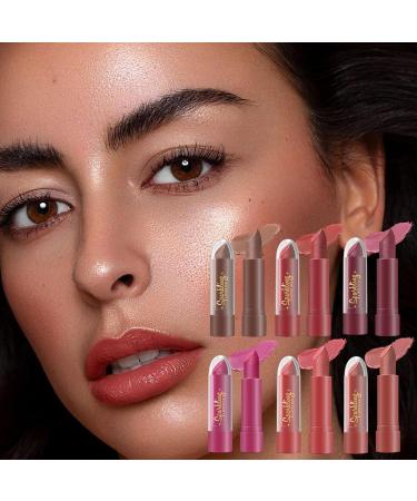 Rouge L vres Paillet - Colorant Labial Nomade Brillant L vres R sistant l'Eau Lot de 6 Rouges L vres Hydratants Tenue Longue Pour Femmes et Filles - Buy Online on GoSupps.com